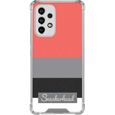 Sneakerhead Stripes Galaxy A53 5G Clear Case