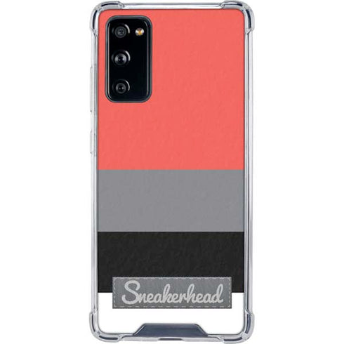 Sneakerhead Stripes Galaxy S20 FE Clear Case