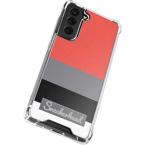 Sneakerhead Stripes Galaxy S22 Clear Case