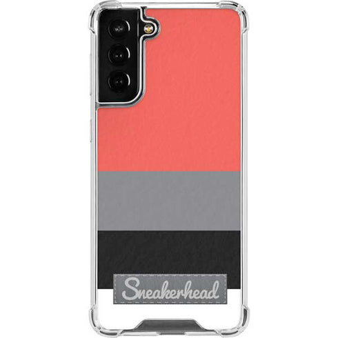 Sneakerhead Stripes Galaxy S22 Plus Clear Case
