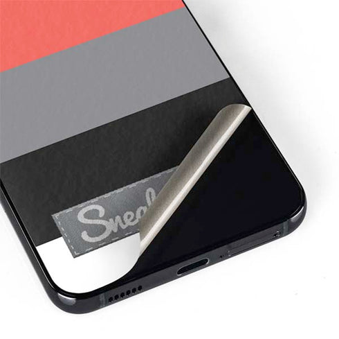 Sneakerhead Stripes Galaxy S22 Skin