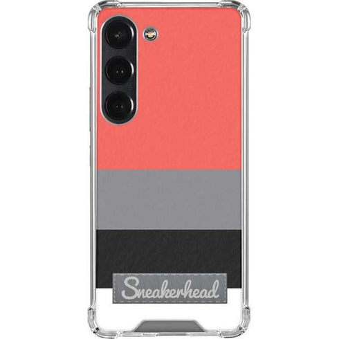 Sneakerhead Stripes Galaxy S23 Clear Case