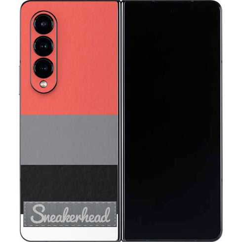 Sneakerhead Stripes Galaxy Z Fold4 5G Skin