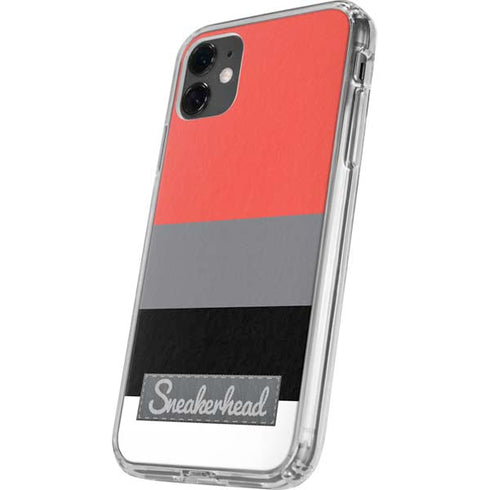 Sneakerhead Stripes iPhone 11 Clear Case