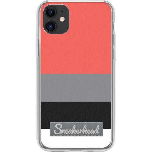 Sneakerhead Stripes iPhone 11 Clear Case