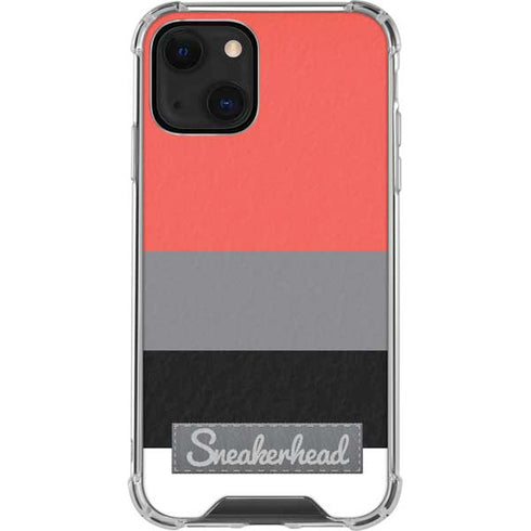 Sneakerhead Stripes iPhone 14 Plus Clear Case