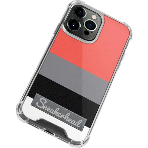 Sneakerhead Stripes iPhone 15 Pro Clear Case