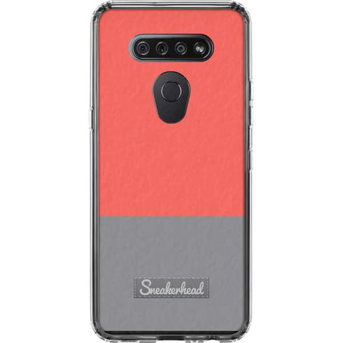 Sneakerhead Stripes LG K51/Q51 Clear Case