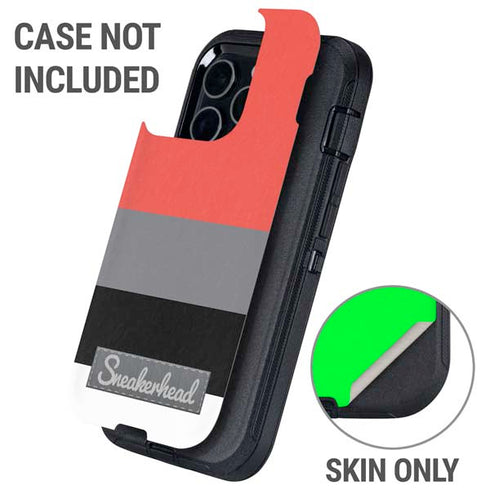 Sneakerhead Stripes Otterbox Defender iPhone Skin