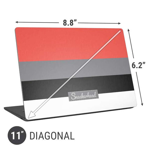 Sneakerhead Stripes Universal Laptop 11in (8.8 x 6.2in) Skin