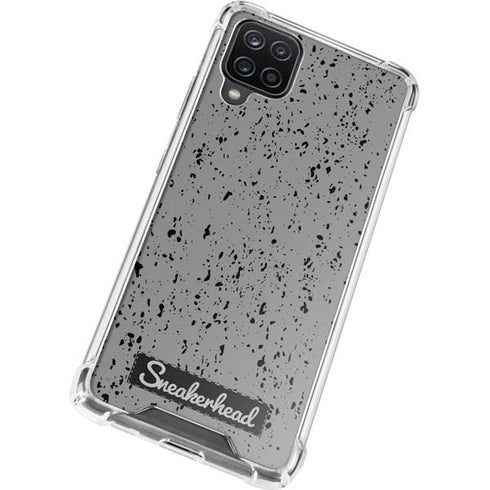 Sneakerhead Texture Galaxy A12 Clear Case