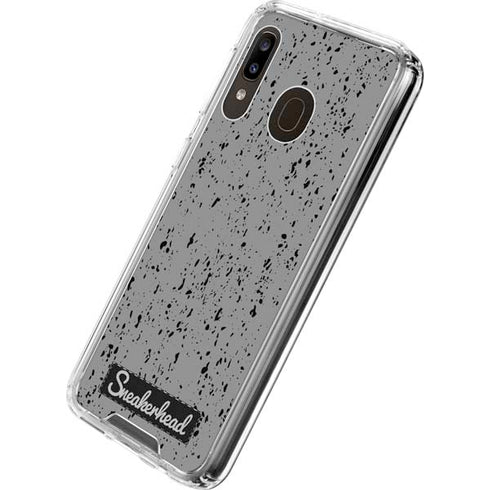 Sneakerhead Texture Galaxy A30 Clear Case