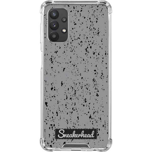 Sneakerhead Texture Galaxy A32 5G Clear Case