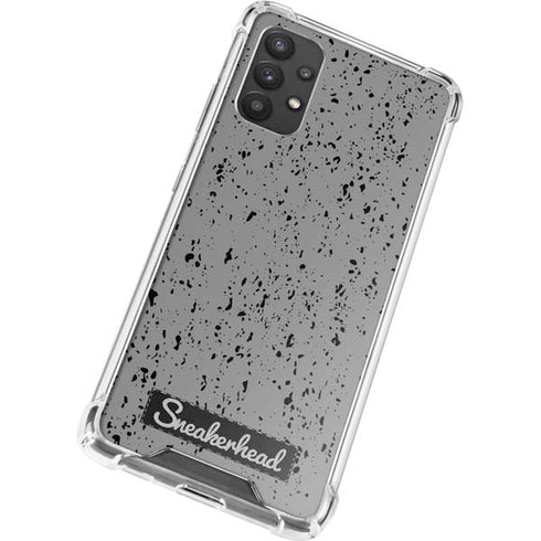 Sneakerhead Texture Galaxy A32 5G Clear Case