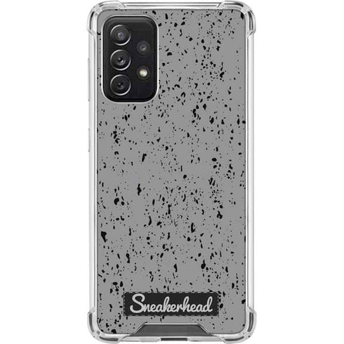 Sneakerhead Texture Galaxy A72 5G Clear Case