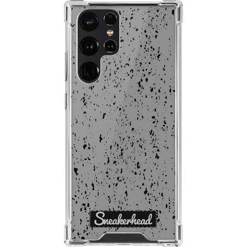 Sneakerhead Texture Galaxy S22 Ultra Clear Case