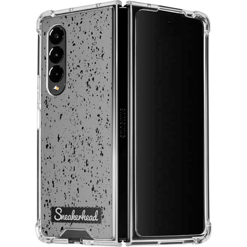 Sneakerhead Texture Galaxy Z Fold4 5G Clear Case