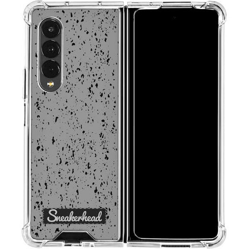 Sneakerhead Texture Galaxy Z Fold4 5G Clear Case