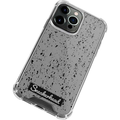 Sneakerhead Texture iPhone 13 Pro Max Clear Case