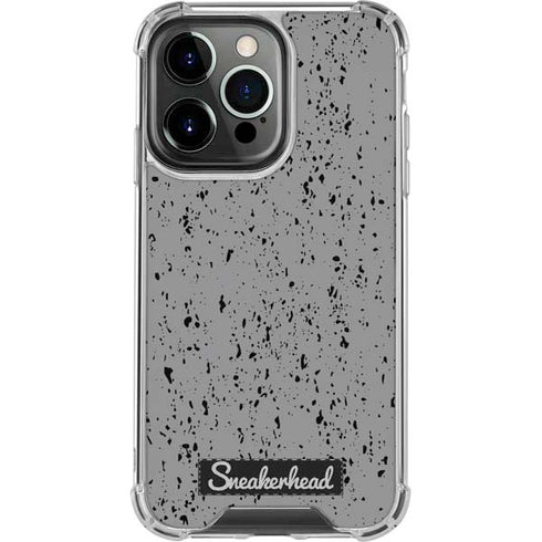 Sneakerhead Texture iPhone 15 Pro Clear Case