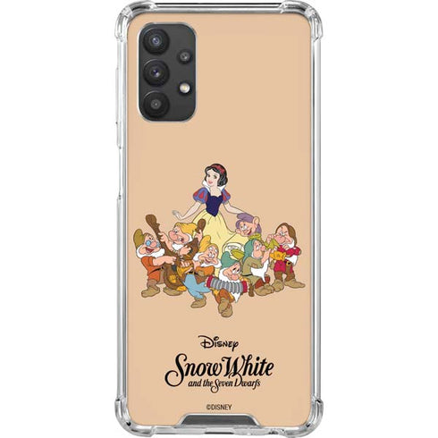 Disney Snow White and the seven dwarfs Galaxy A32 5G Clear Case