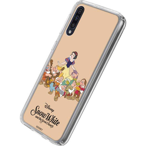 Disney Snow White and the seven dwarfs Galaxy A50 Clear Case