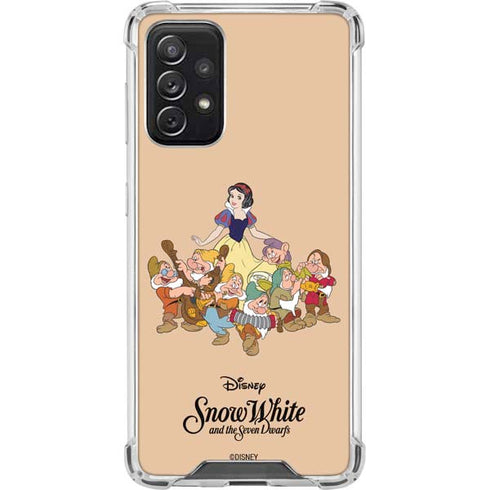 Disney Snow White and the seven dwarfs Galaxy A72 5G Clear Case