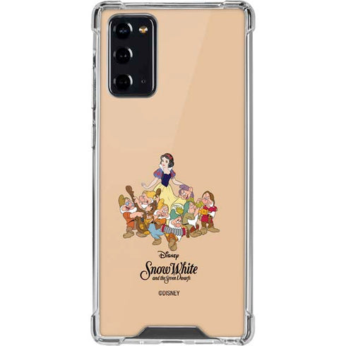 Disney Snow White and the seven dwarfs Galaxy Note20 5G Clear Case