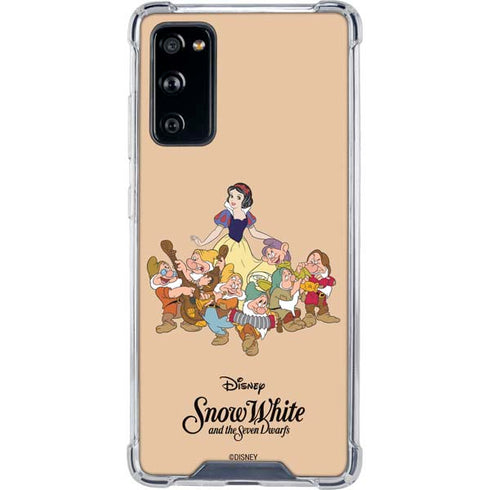 Disney Snow White and the seven dwarfs Galaxy S20 FE Clear Case