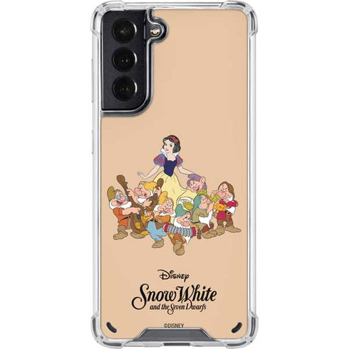 Disney Snow White and the seven dwarfs Galaxy S21 5G Clear Case