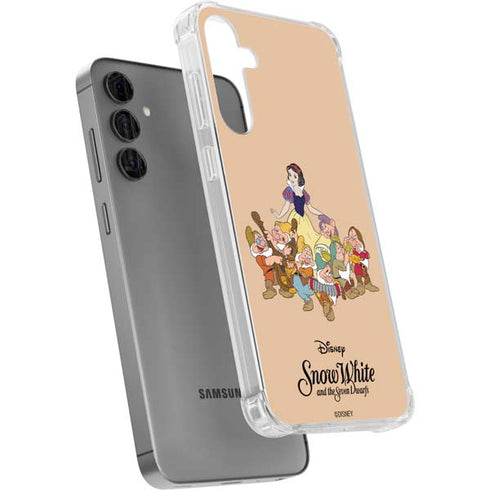 Disney Snow White and the seven dwarfs Galaxy S24 Plus Clear Case