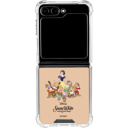 Disney Snow White and the seven dwarfs Galaxy Z Flip5 5G Clear Case