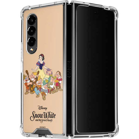 Disney Snow White and the seven dwarfs Galaxy Z Fold4 5G Clear Case