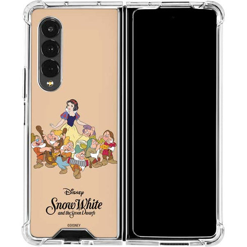 Disney Snow White and the seven dwarfs Galaxy Z Fold4 5G Clear Case