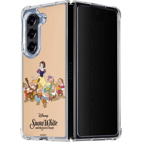 Disney Snow White and the seven dwarfs Galaxy Z Fold5 5G Clear Case