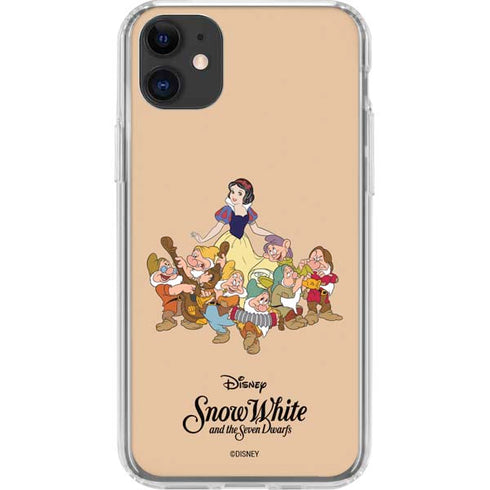 Disney Snow White and the seven dwarfs iPhone 11 Clear Case