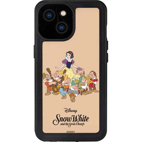 Disney Snow White and the seven dwarfs iPhone 13 Mini Waterproof Case