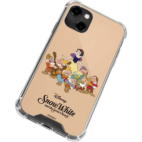 Disney Snow White and the seven dwarfs iPhone 14 Clear Case