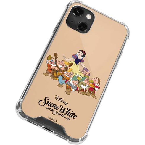 Disney Snow White and the seven dwarfs iPhone 14 Plus Clear Case