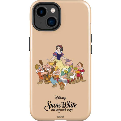 Disney Snow White and the seven dwarfs iPhone 14 Plus Impact Case