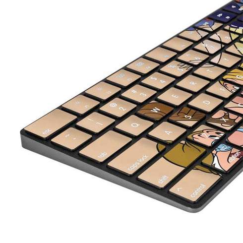 Disney Snow White and the seven dwarfs Magic Keyboard with Numeric Keypad Skin