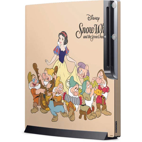 Disney Snow White and the seven dwarfs Playstation 3 & PS3 Slim Skin