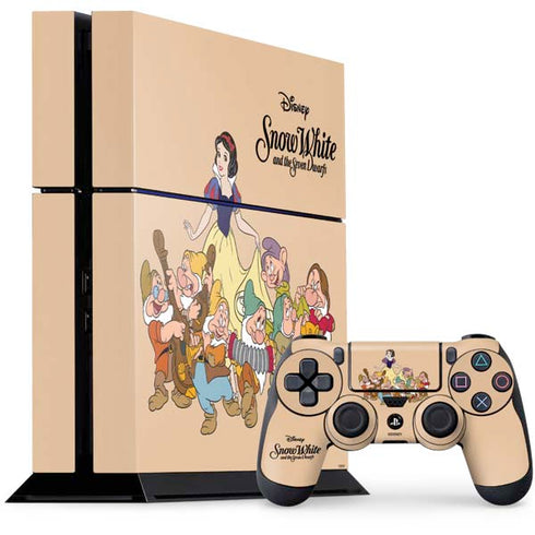 Disney Snow White and the seven dwarfs PS4 Console and Controller Bundle Skin