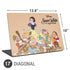 Disney Snow White and the seven dwarfs Universal Laptop 17in (13.8 x 10in) Skin