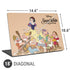 Disney Snow White and the seven dwarfs Universal Laptop 18in (14.6 x 10.6in) Skin
