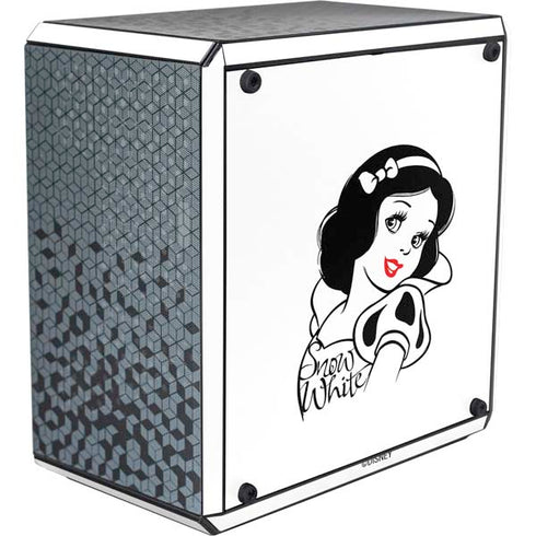 Disney Snow White Black and White Art Cooler Master MasterBox Q300L Mini Tower Skin