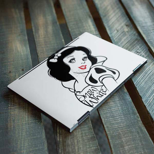 Disney Snow White Black and White Art HP Envy Skin