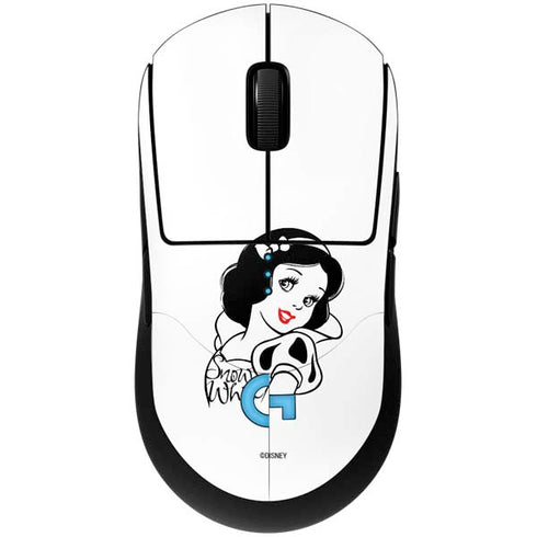 Disney Snow White Black and White Art G Pro Wireless Gaming Mouse Skin