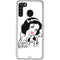 Disney Snow White Black and White Art Galaxy A21 Clear Case