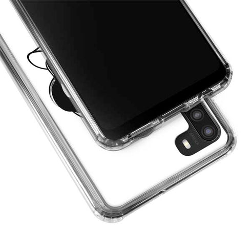 Disney Snow White Black and White Art Galaxy A21 Clear Case
